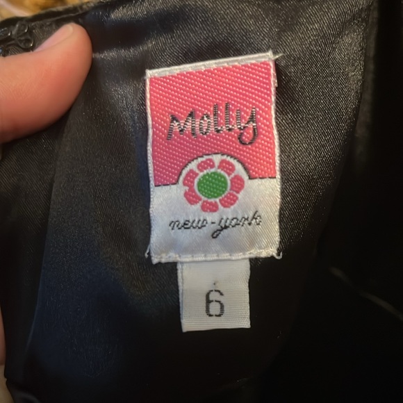 Molly New York Velvet Halter Dress - Size 6 - Picture 10 of 10